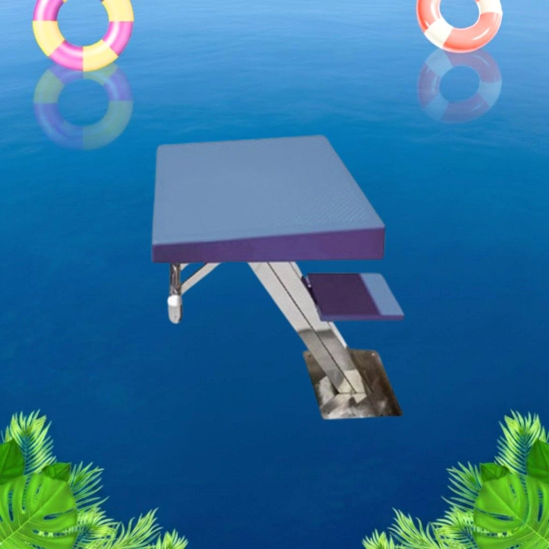 700 mm pool starting block