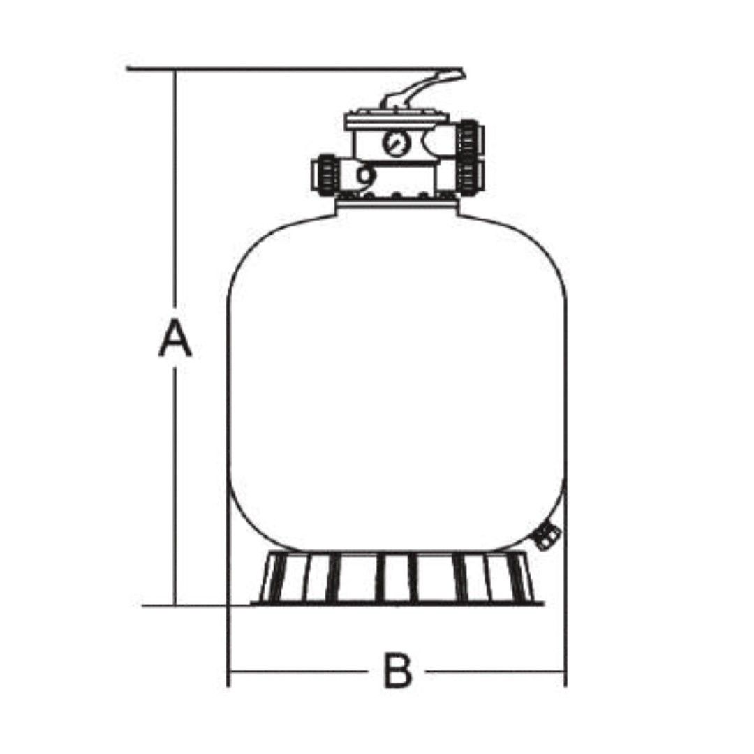 Top Mount sand filter